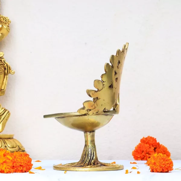 Brass Kalpvraksha Diya