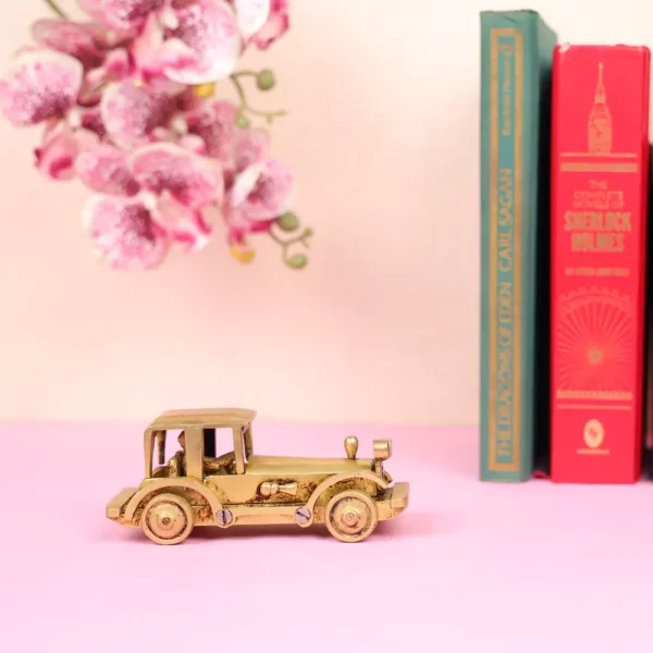 Brass Vintage Car in Small Size
