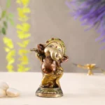 Dancing Ganesha Idol In Superfine Brass