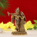 Brass Radha Krishna Pair Idol
